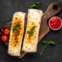 Döner Kebap (Gyros tortillában)